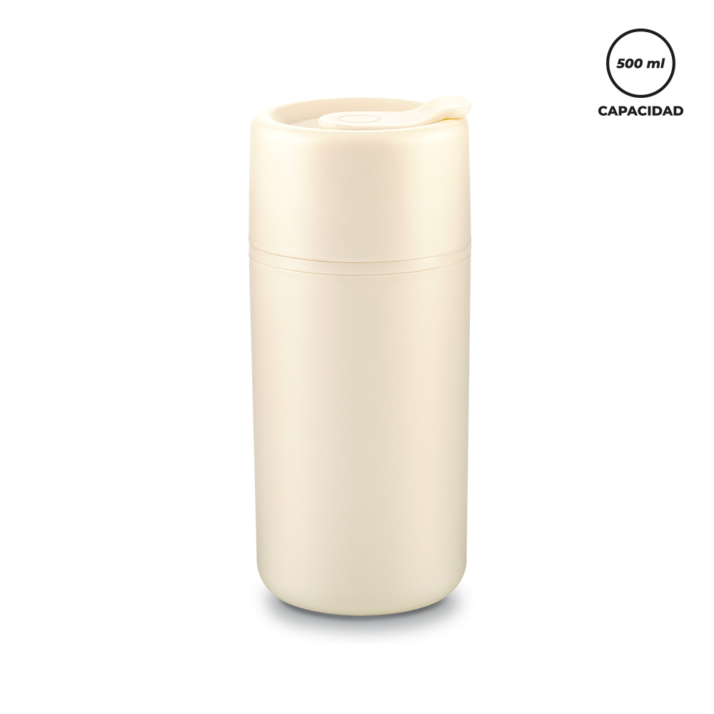 MUG PLASTICO QUOVO 500 ML 3