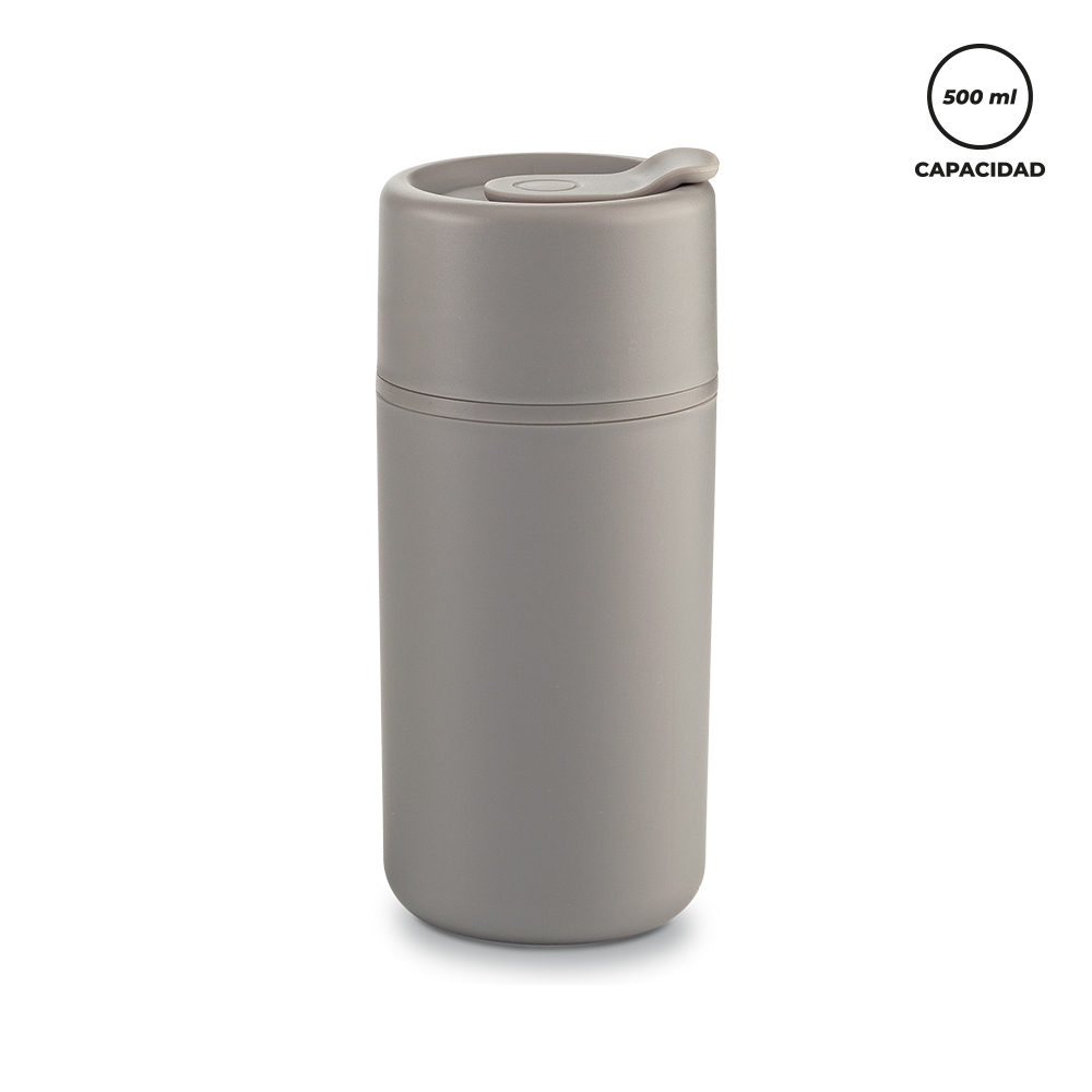 MUG PLASTICO QUOVO 500 ML 4