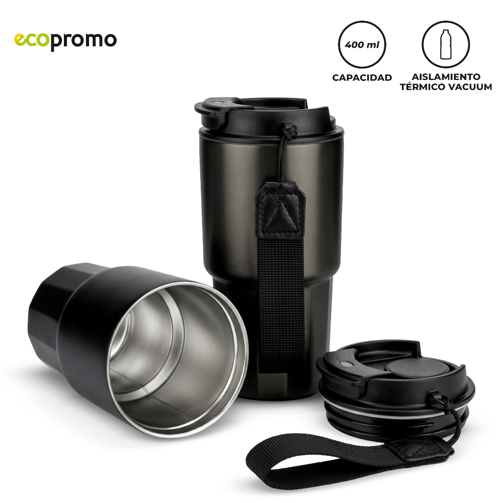 MUG METÁLICO DEWAR 400 ML