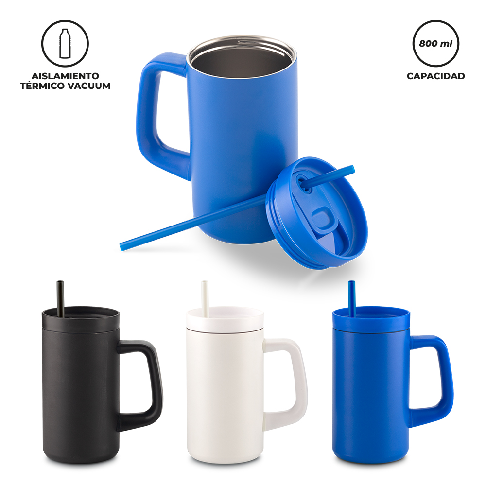MUG METALICO MICRO 800 ML