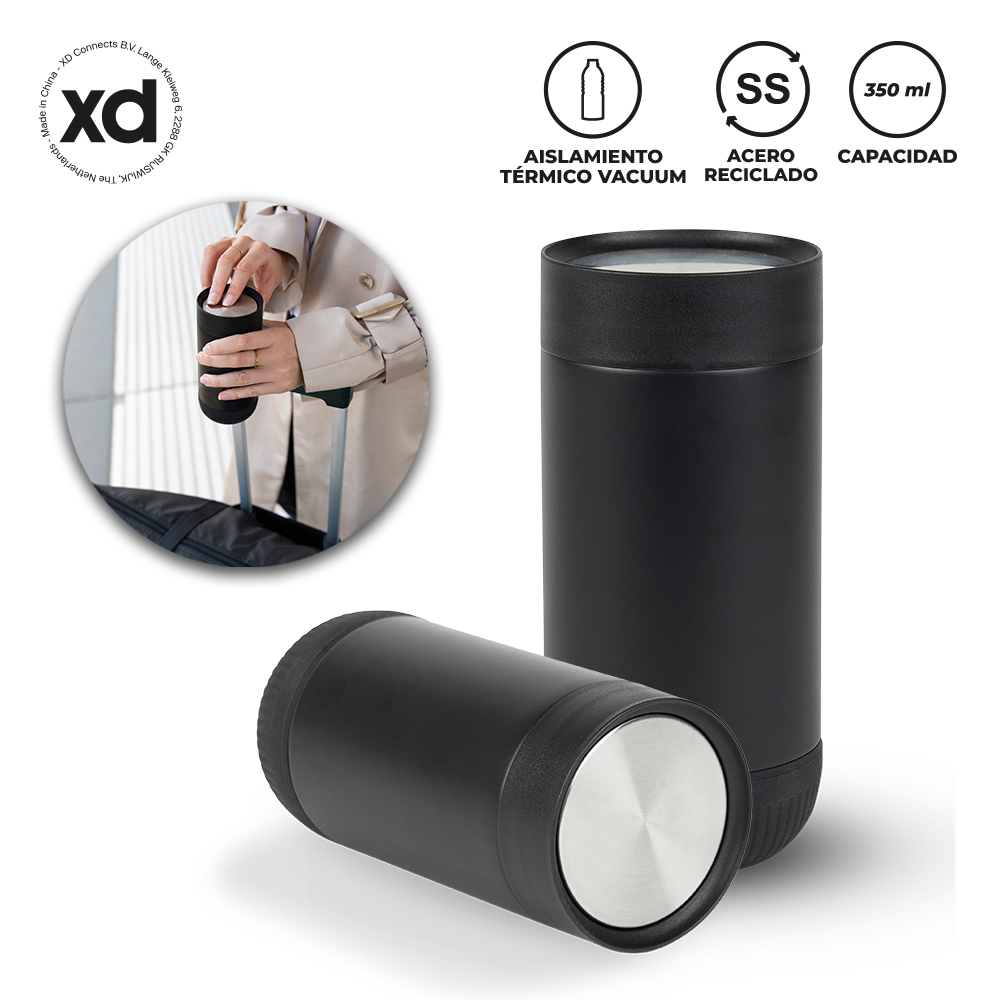 MUG METALICO VINGA ECO 350 ML