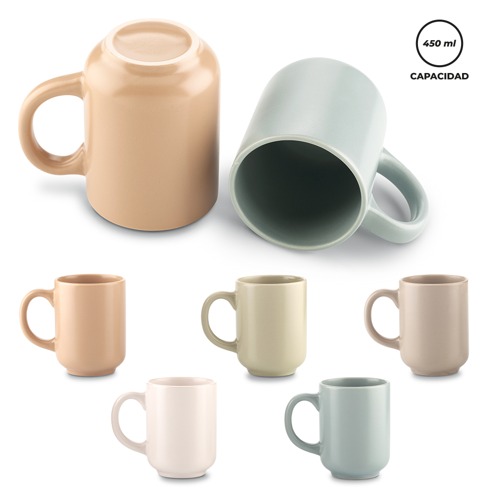 MUG EN CERAMICA EARTH 450 ML