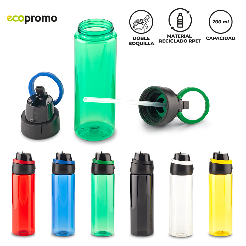 BOTLITO DUAL RPET 700 ML