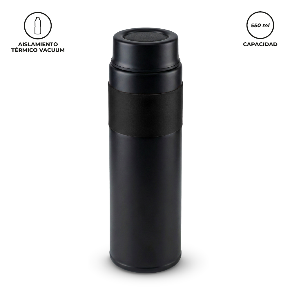 BOTILITO METÁLICO CONCORD NEGRO 550 ML 4