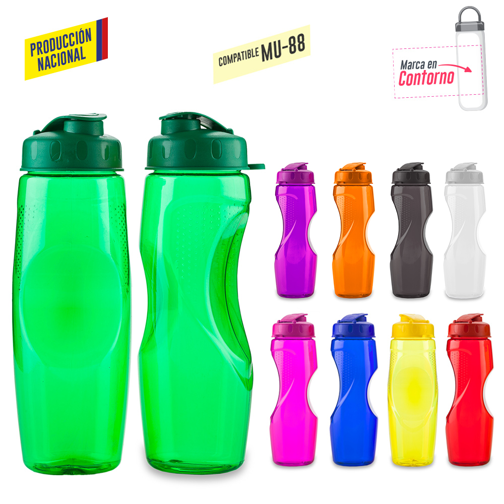 BOTILITO EN PVC HELICE 760ML - PRODUCCION NACIONAL