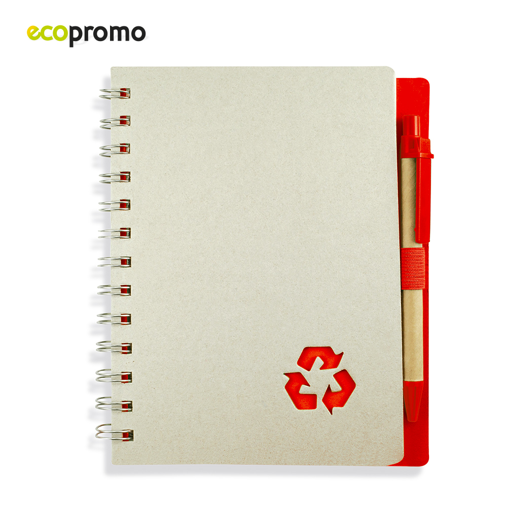 LIBRETA CON BOLIGRAFO RECYCLE ECO 4