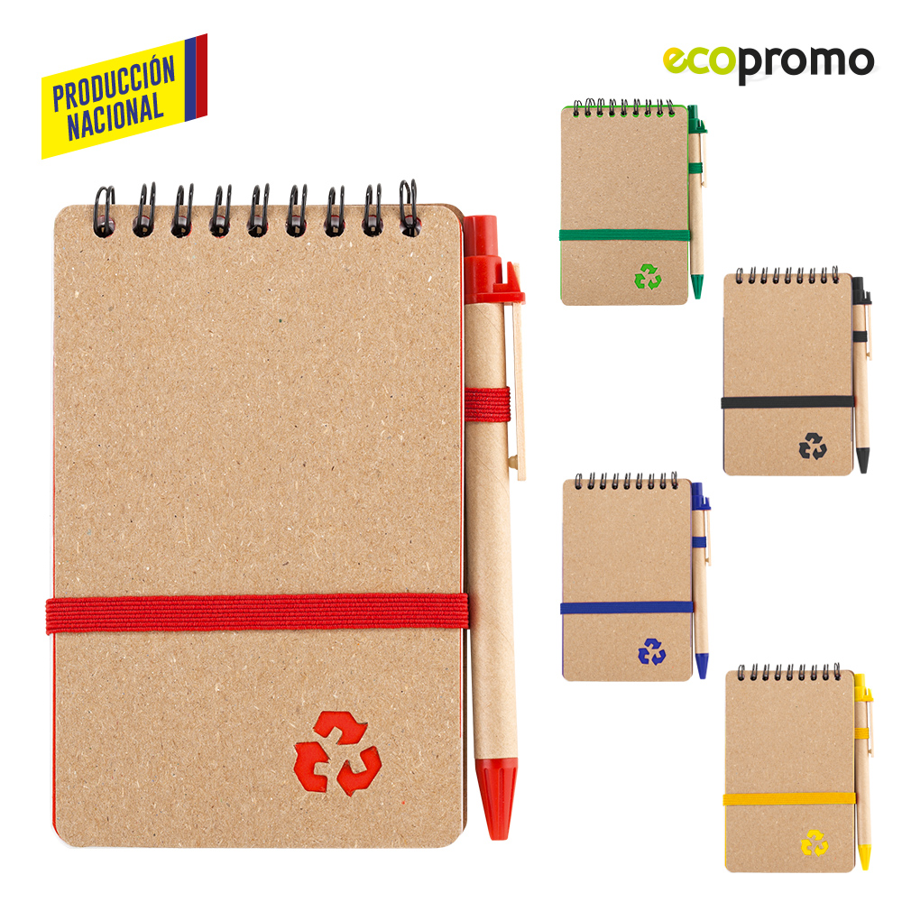 LIBRETA WOODY ECOLOGICA - PRODUCCION NACIONAL