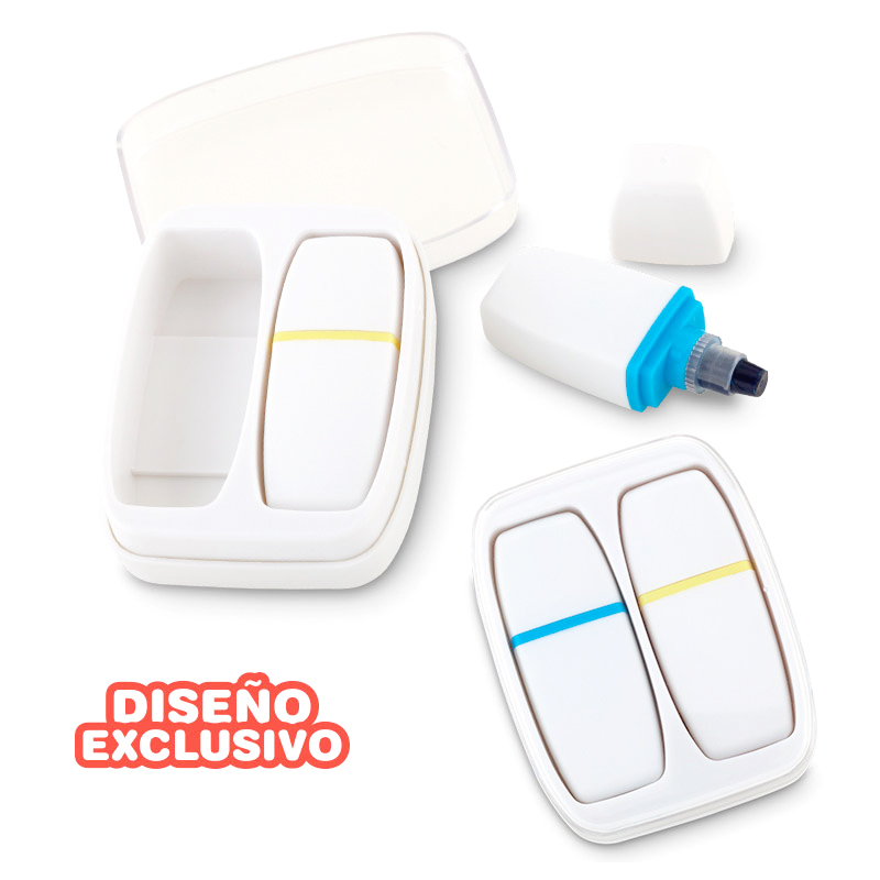 ESTUCHE PARA 2 RESALTADORES EN CERA ADAM