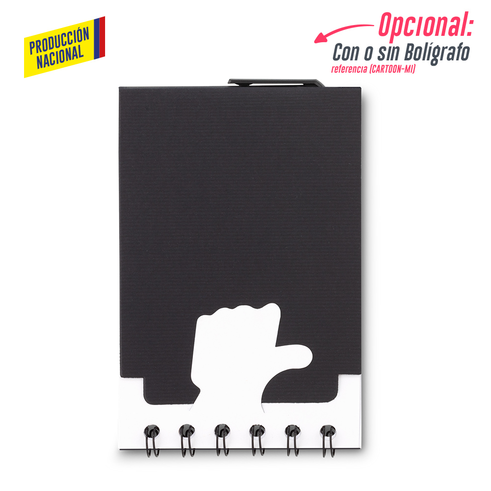 MINI LIBRETA LIKE IT ECO- PRODUCCION NACIONAL 3
