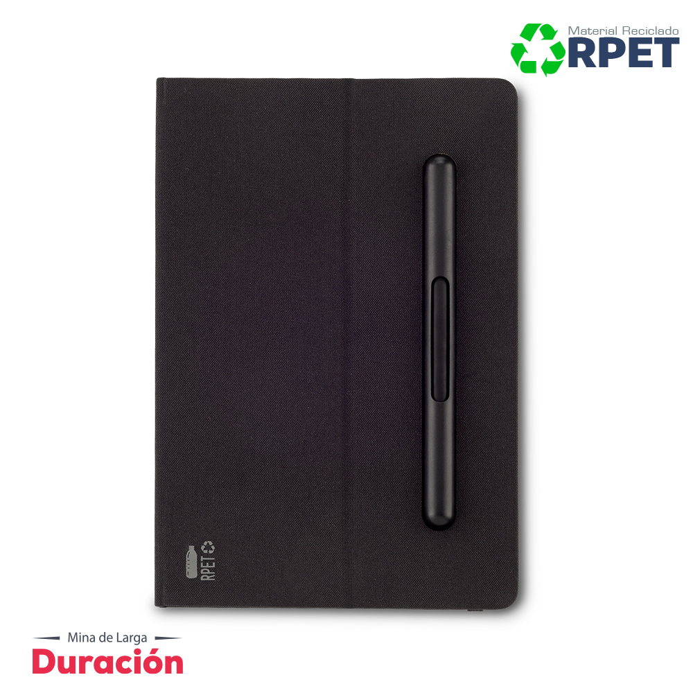 SET DE LIBRETA Y BOLIGRAFO 2-1 RPET 4