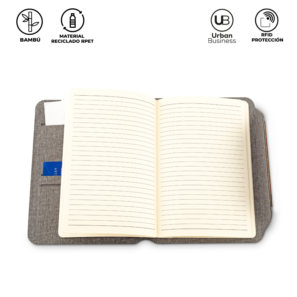 LIBRETA MULTIFUNCIONAL RPET BAMBOO URBAN BUSINESS 2
