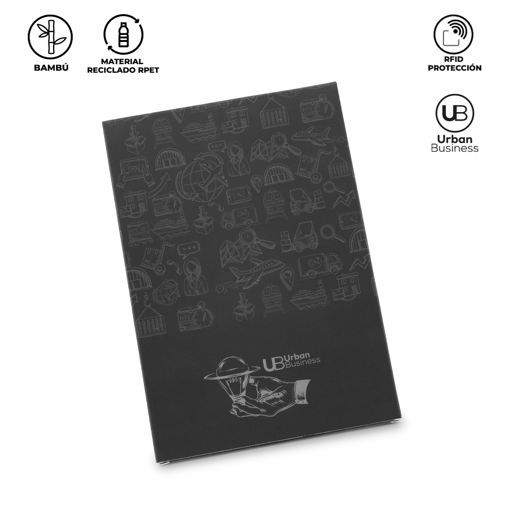 LIBRETA MULTIFUNCIONAL RPET BAMBOO URBAN BUSINESS 4