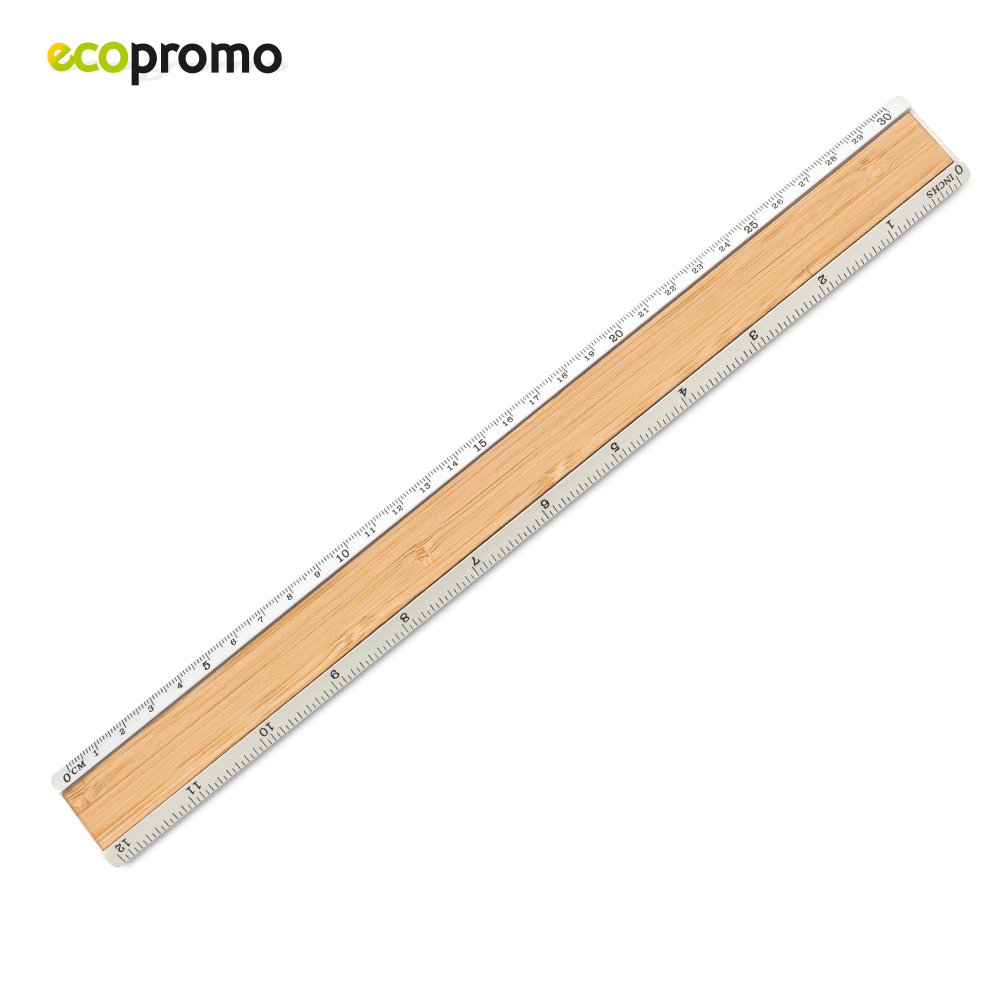 REGLA CON ALUMINIO 30CM