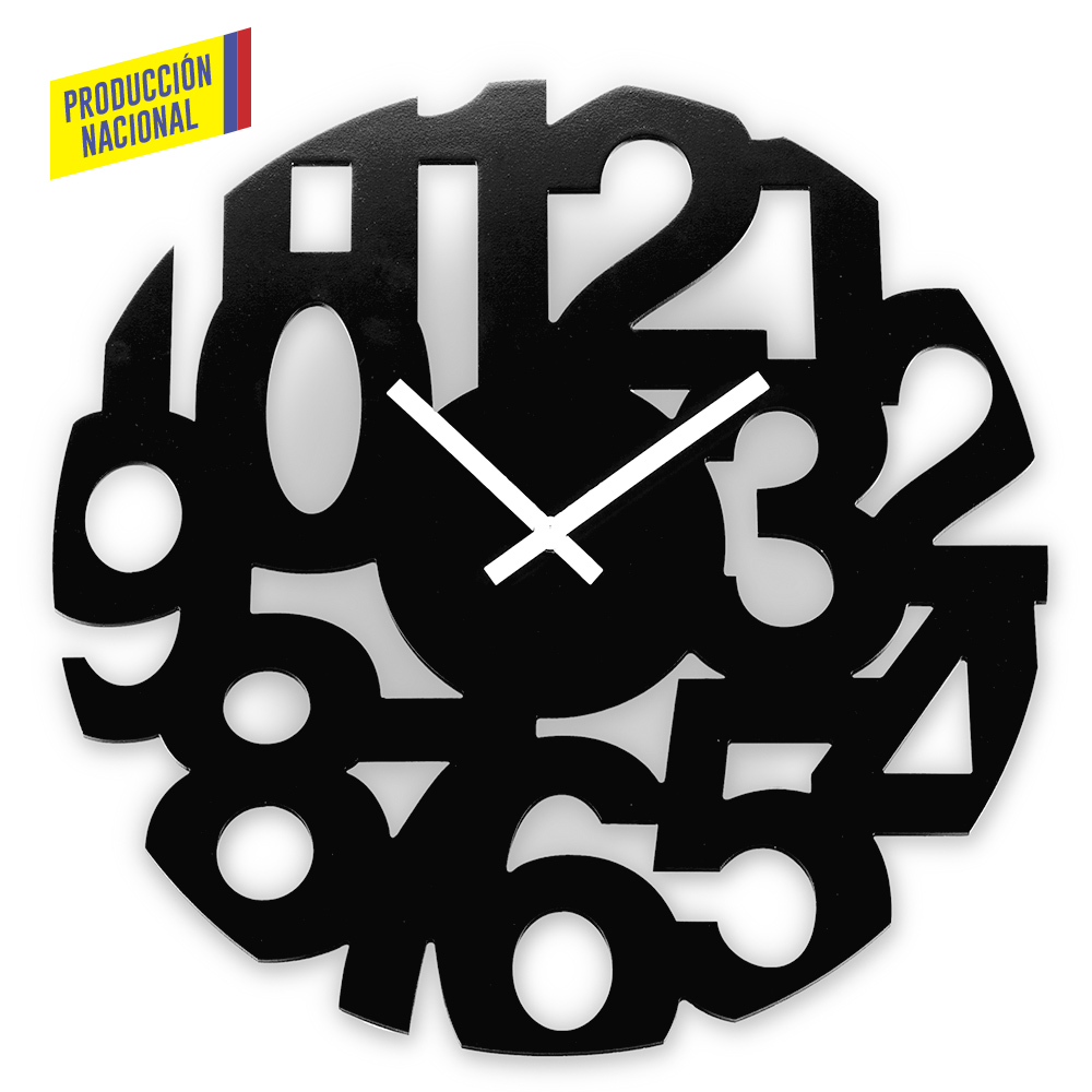RELOJ DE PARED COSMOS - PRODUCCION NACIONAL 2