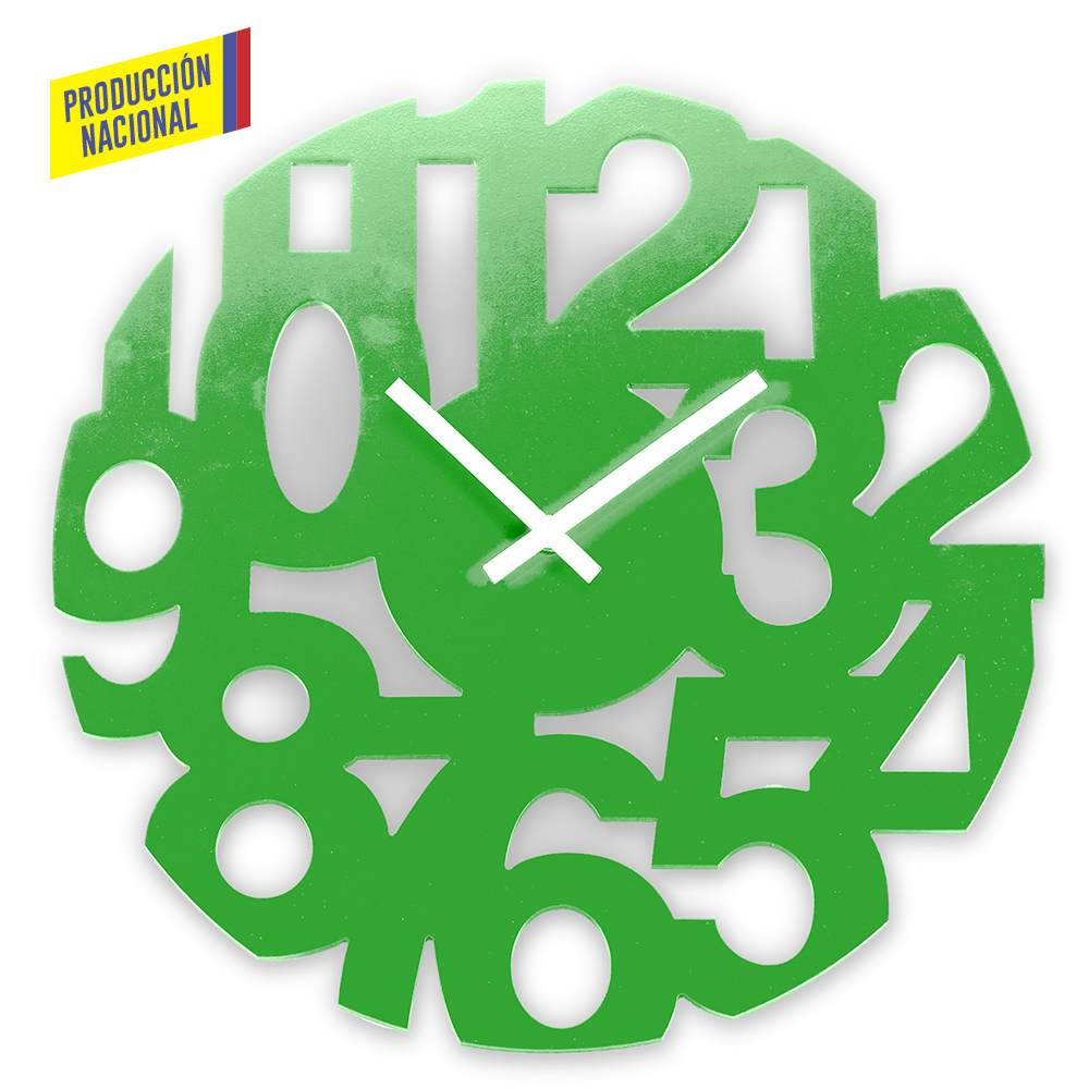 RELOJ DE PARED COSMOS - PRODUCCION NACIONAL 4