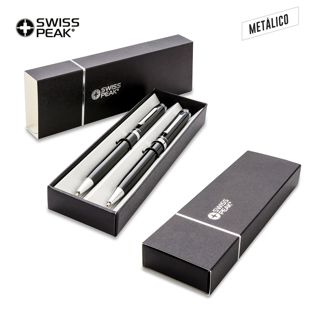 SET DE BOLIGRAFOS SWISSPEAK LUZERN 4