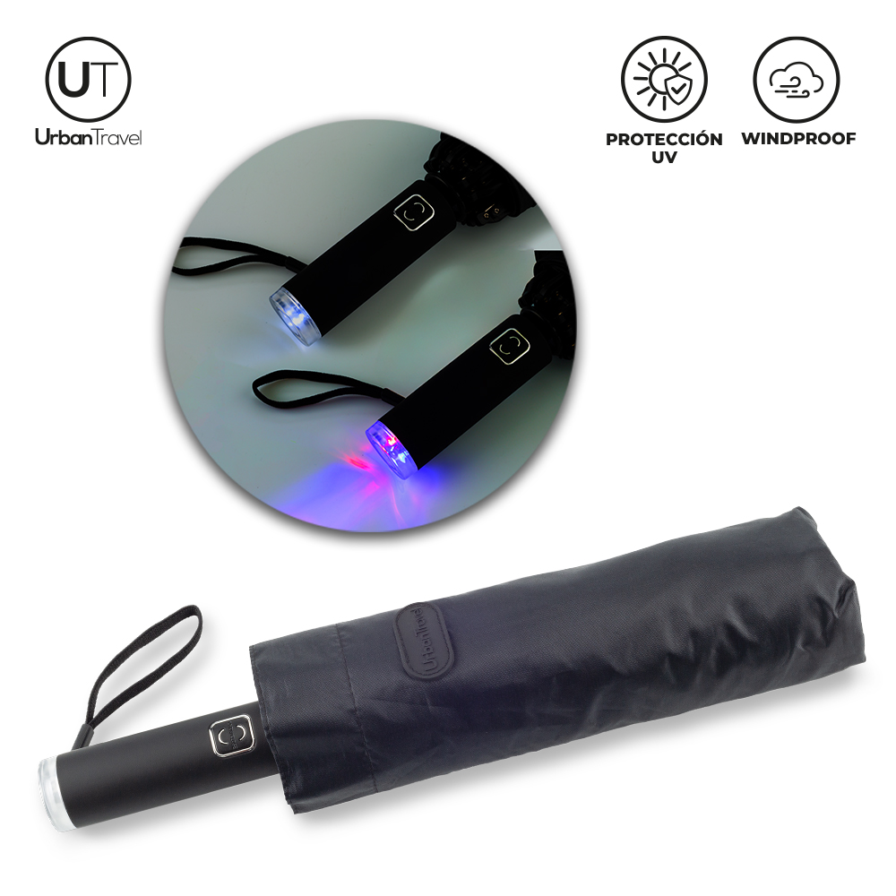 PARAGUAS AUTOLIGHT 23" URBAN TRAVEL 3