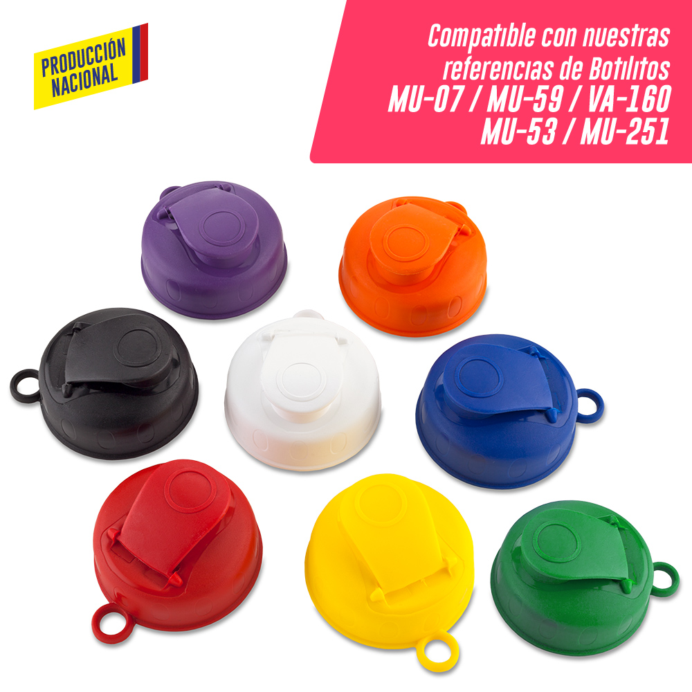 TAPA PESTANA PARA BOTILITO MU-07 - MU-59