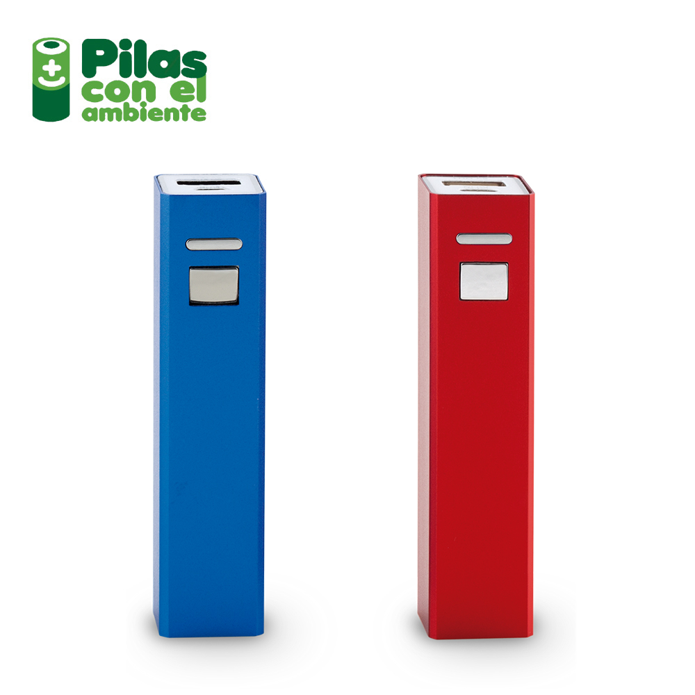 PILA RECARGABLE POWER BANK CON BOTON 2200MAH 3