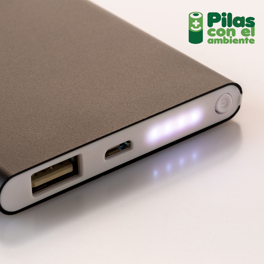 PILA RECARGABLE EN ALUMINIO 4000MAH 5