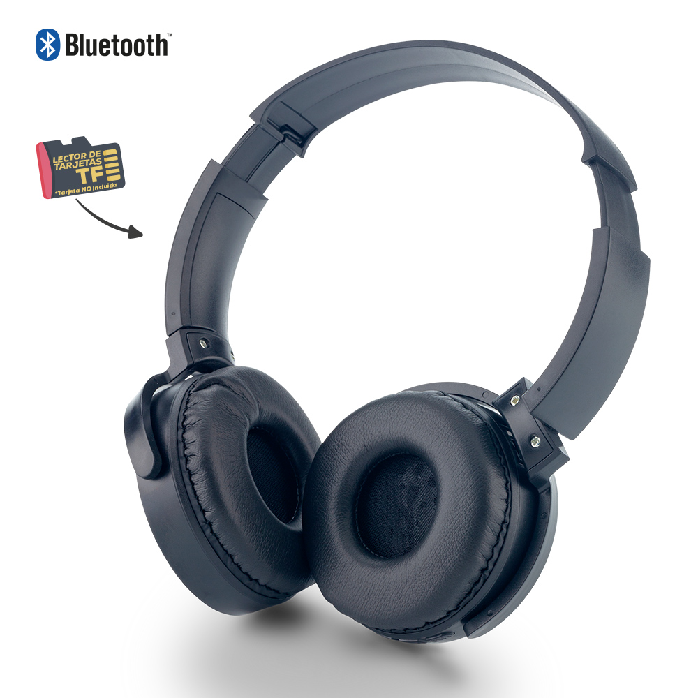 AUDIFONOS BLUETOOTH DJ II CON LECTOR TF 3