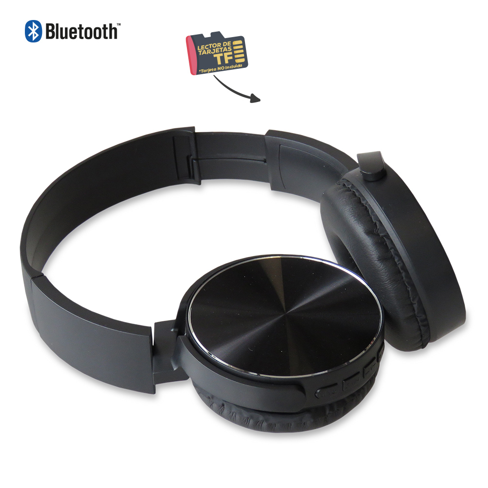 AUDIFONOS BLUETOOTH DJ II CON LECTOR TF 4