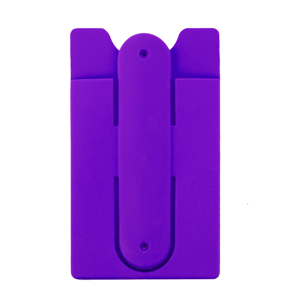 PORTATARJETAS EN SILICONA CON SOPORTE 7