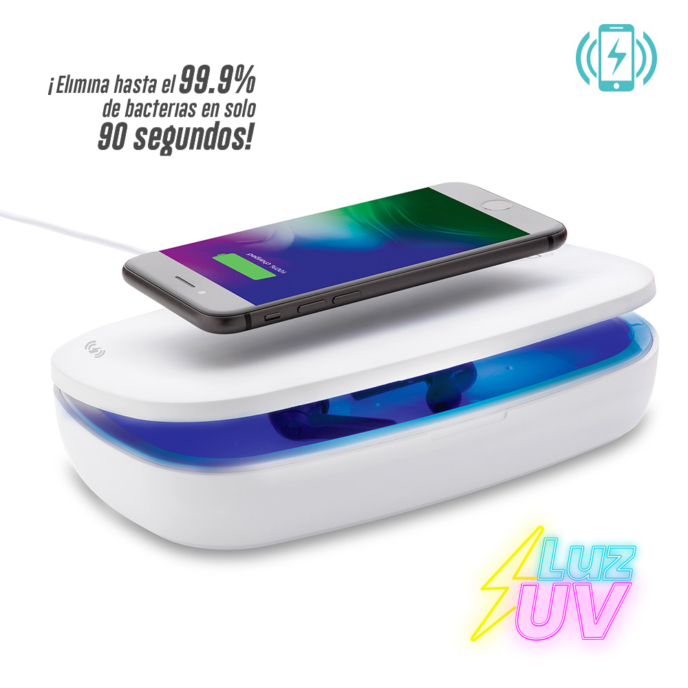 ESTERILIZADOR INALAMBRICO CON LUZ UV LED KLEAN OFERTA 3