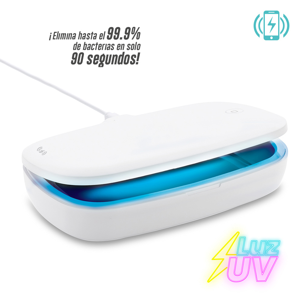 ESTERILIZADOR INALAMBRICO CON LUZ UV LED KLEAN OFERTA 4