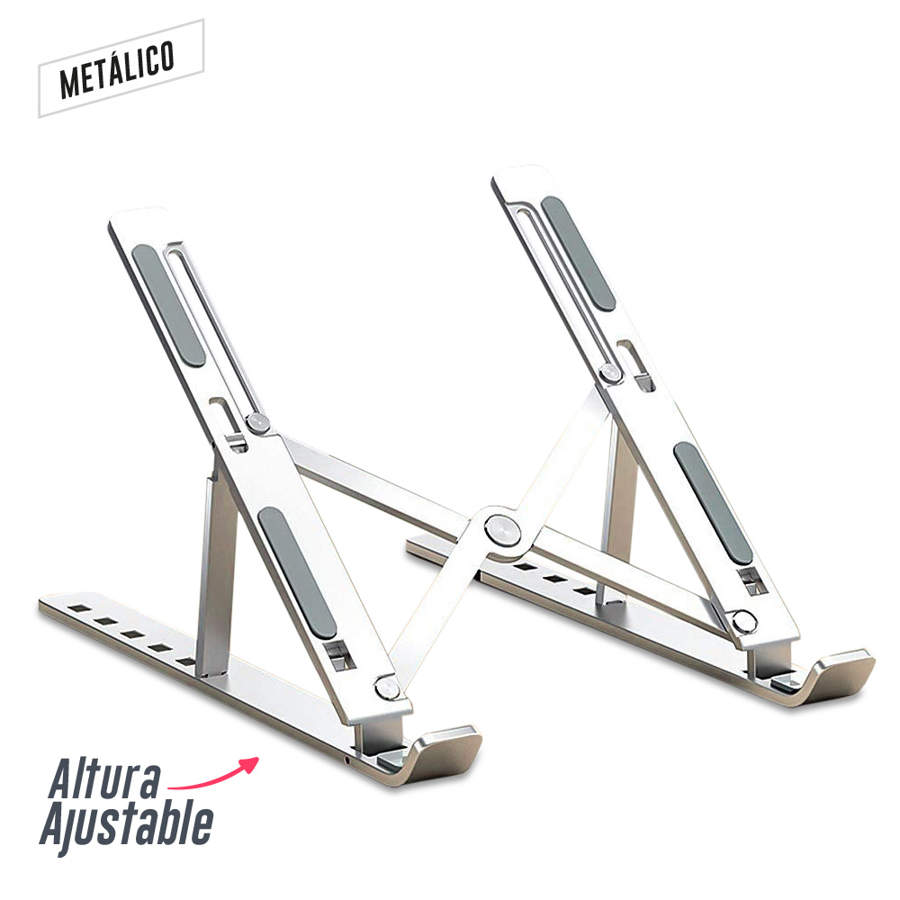 SOPORTE METALICO PARA PORTATIL ALUMINIUM II 2