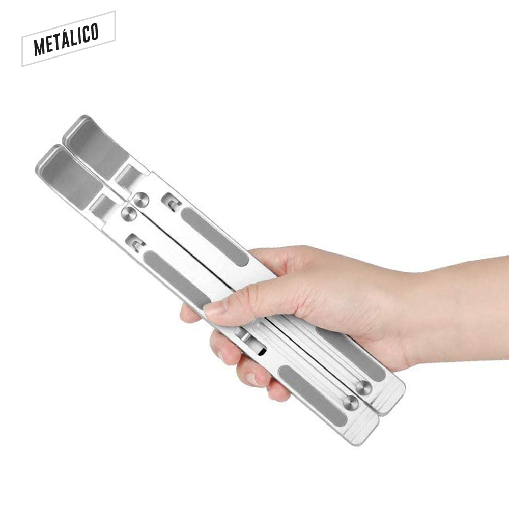 SOPORTE METALICO PARA PORTATIL ALUMINIUM II 4