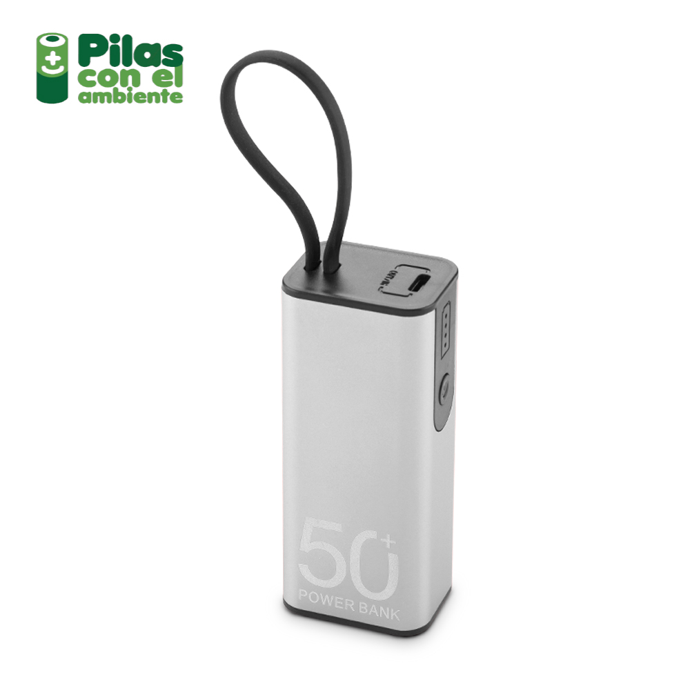 PILA RECARGABLE FLASHLIGHT 5000 MAH 3