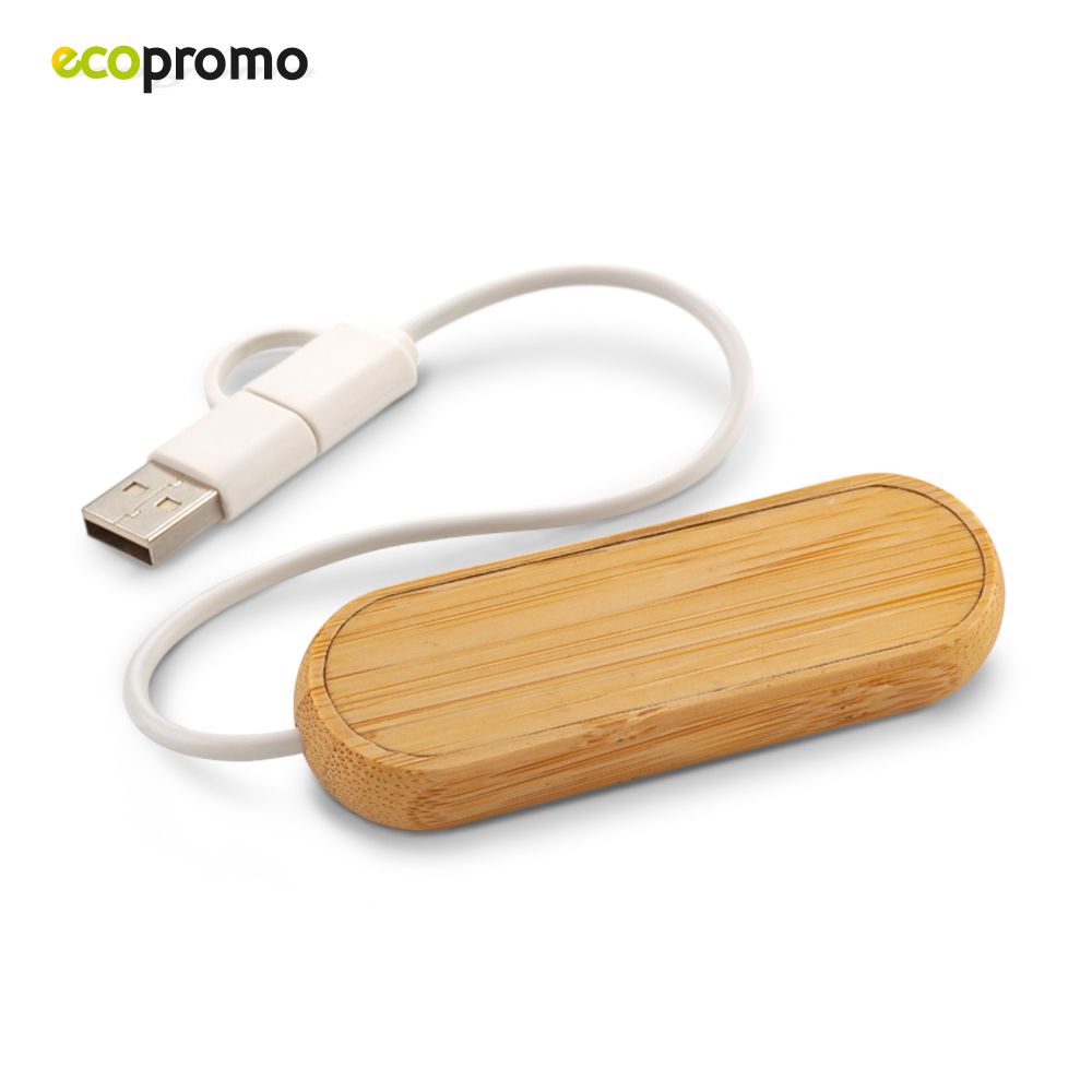 PUERTO USB MASSIMO BAMBOO 3