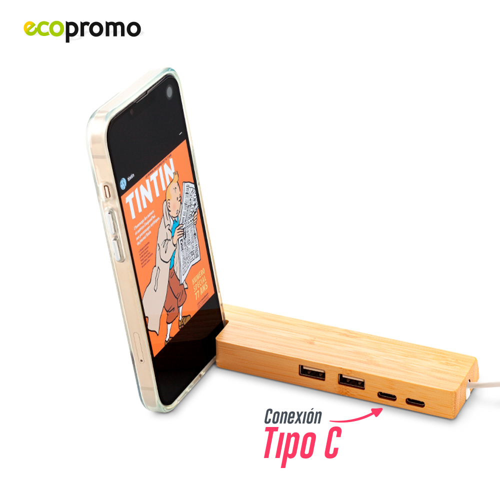 PUERTO USB RULER BAMBOO 2