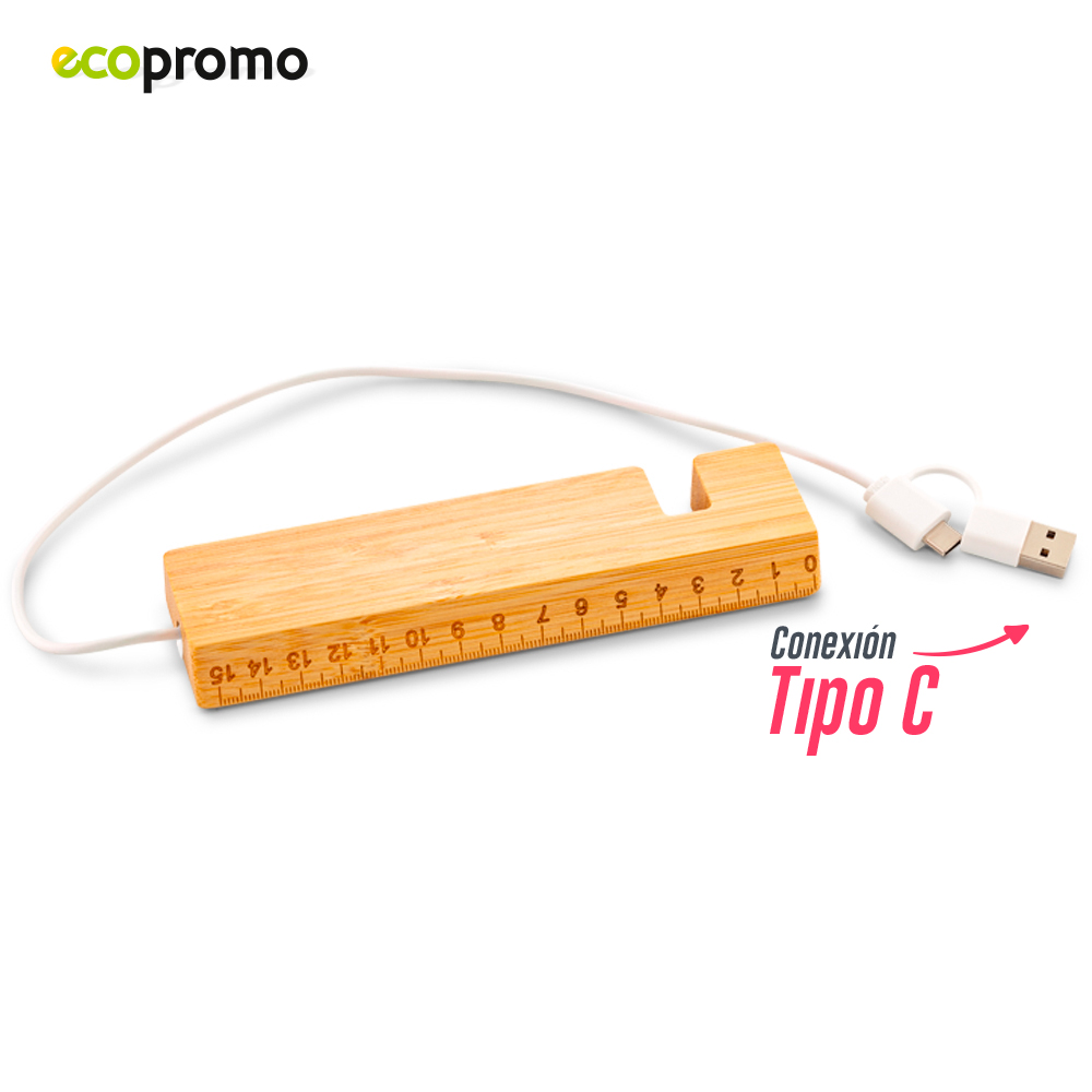PUERTO USB RULER BAMBOO 3