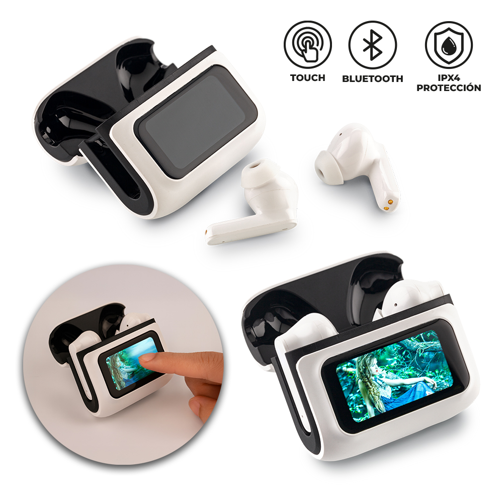 AUFIFONOS BLUETOOTH SCREE