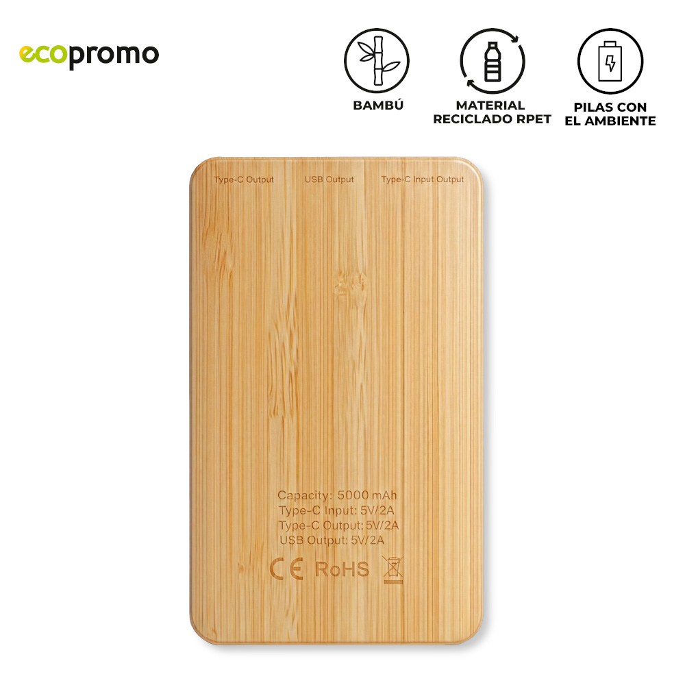 PILA RECARGABLE KODE 5000 mAh RPET 3