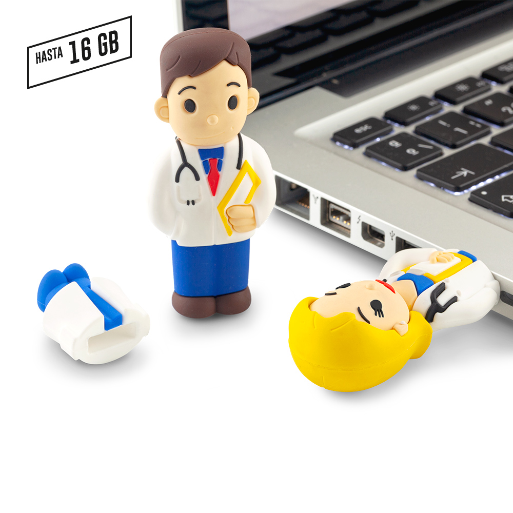 PVC MEMORIA USB MEDIC 3D - VER OF-228-CH PRECIO NETO 2