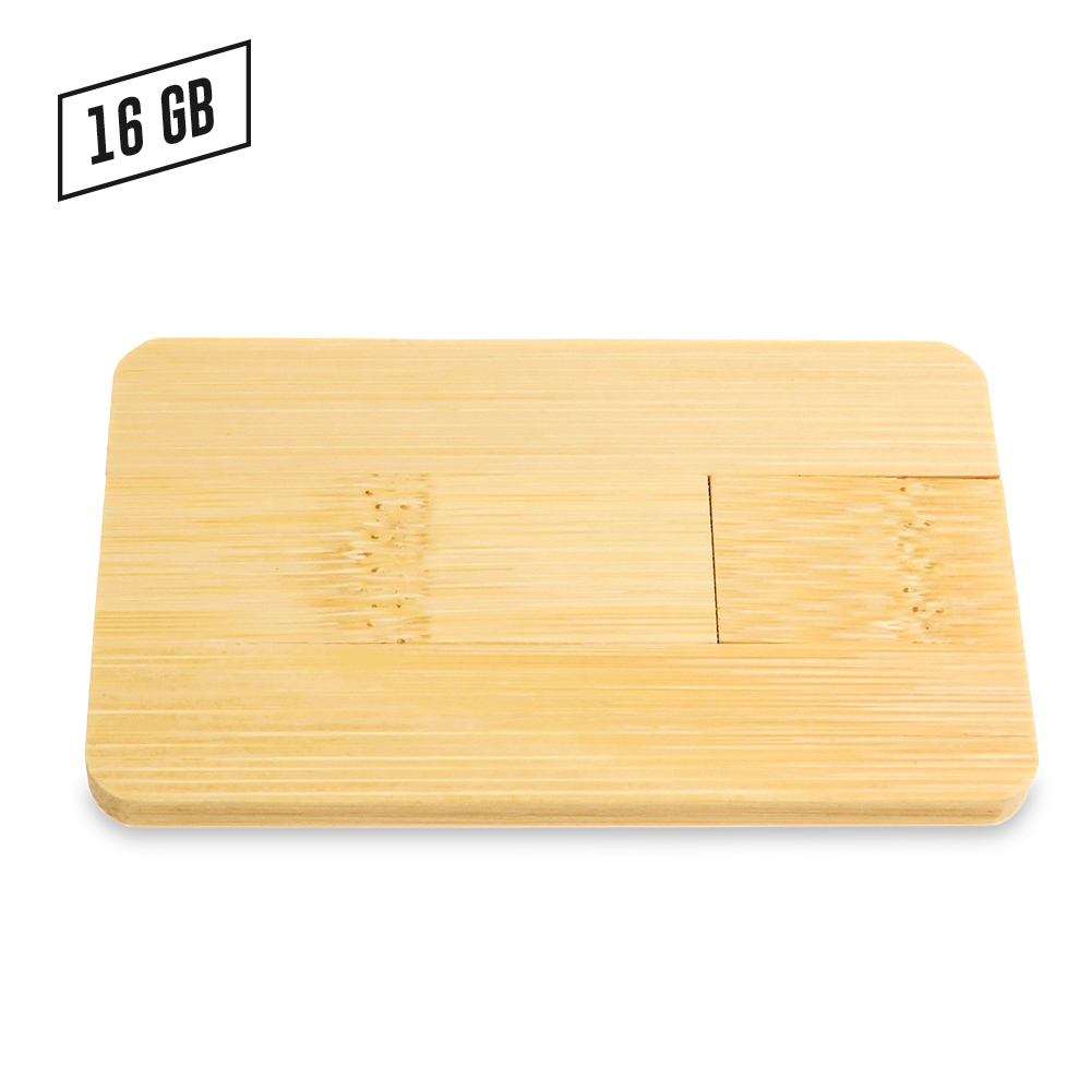 MEMORIA USB CREDIT CARD ZILDA BAMBOO PRECIO NETO 2