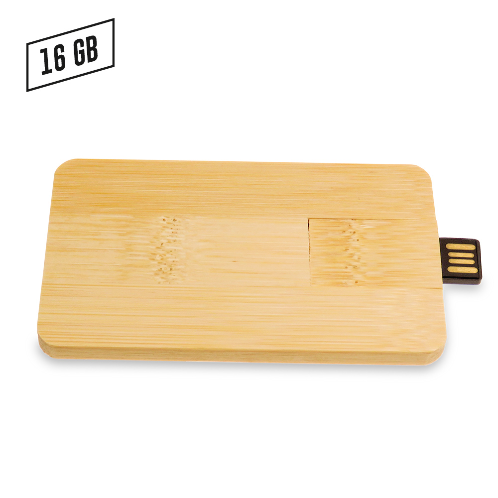 MEMORIA USB CREDIT CARD ZILDA BAMBOO PRECIO NETO 3