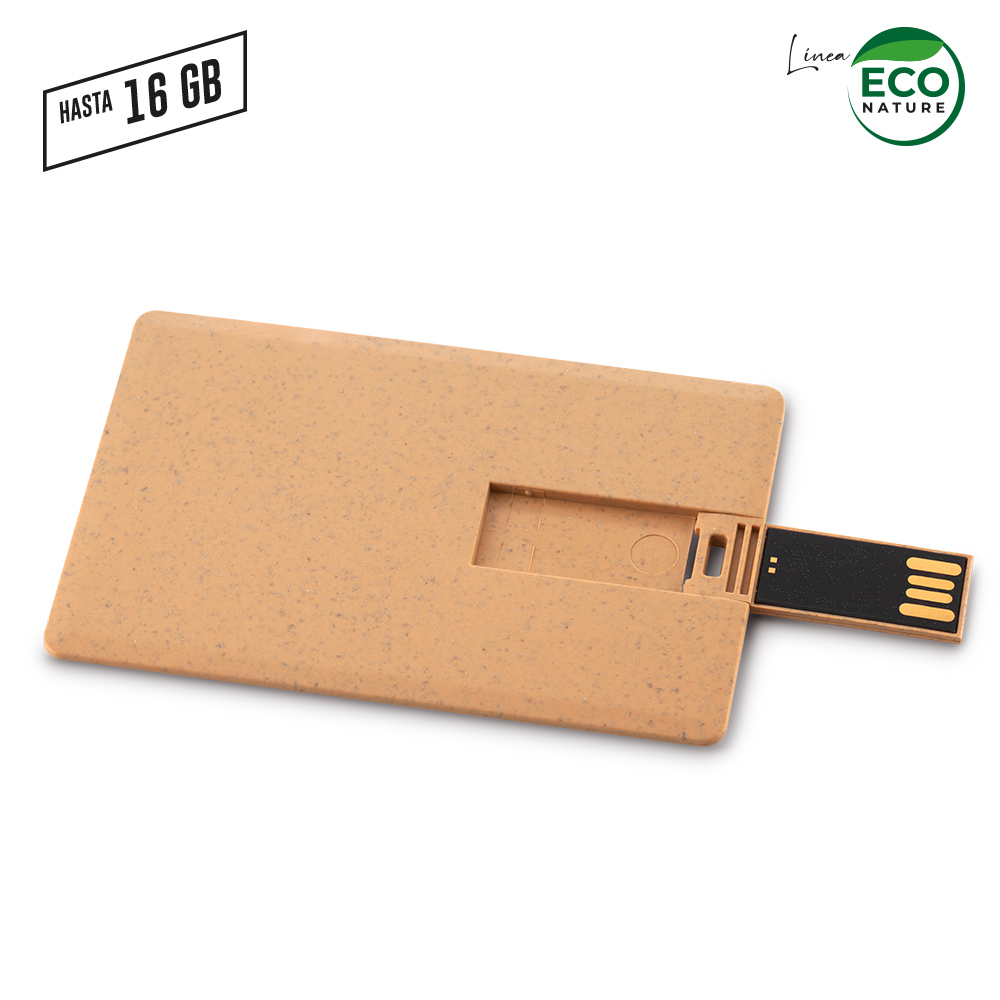 MEMORIA USB CREDIT CARD ECO PRECIO NETO 2