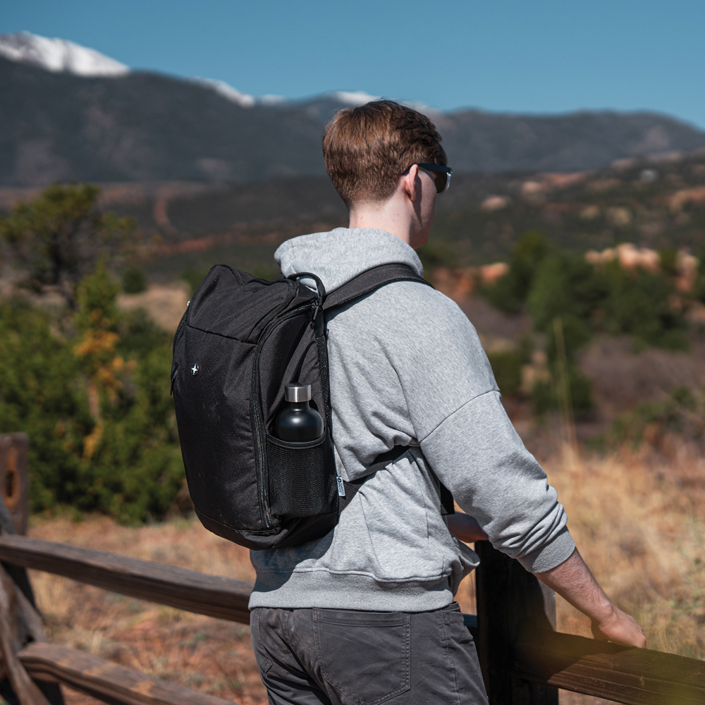MORRAL BACKPACK SWISS PEAK BUZZ RPET 6