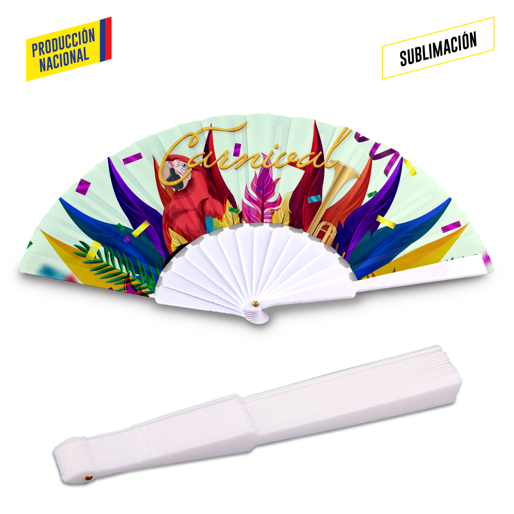 CUERPO PLASTICO PARA ABANICO (TELA IMPRESA PROD NAL) 5