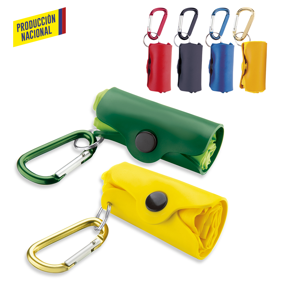 AGARRADERA PARA BOLSO COMPACTO CON CARABINERO