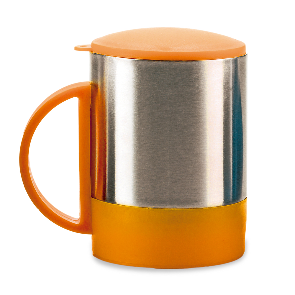 MINIMUG EN ACERO CON TAPA - 180ML 5