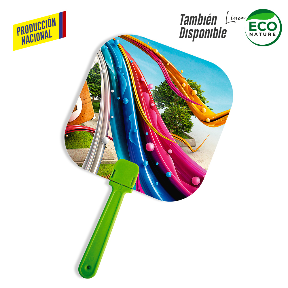 ABANICO CON MANGO STICK (PRODUCCION NACIONAL) 2