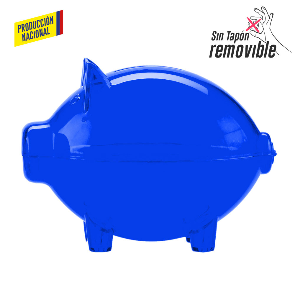 ALCANCIA MINI CERDITO CRISTAL - PRODUCCION NACIONAL 3