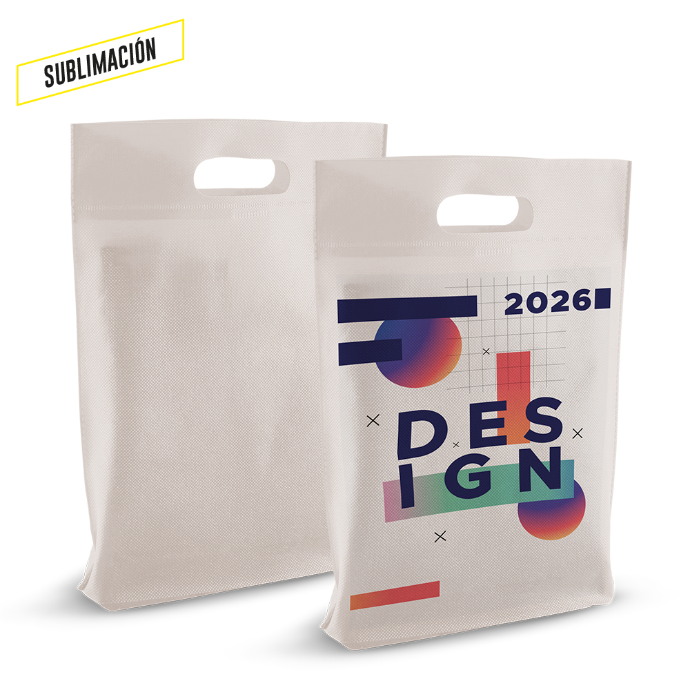 BOLSA EN CAMBREL CON FUELLE PARA SUBLIMACIÓN