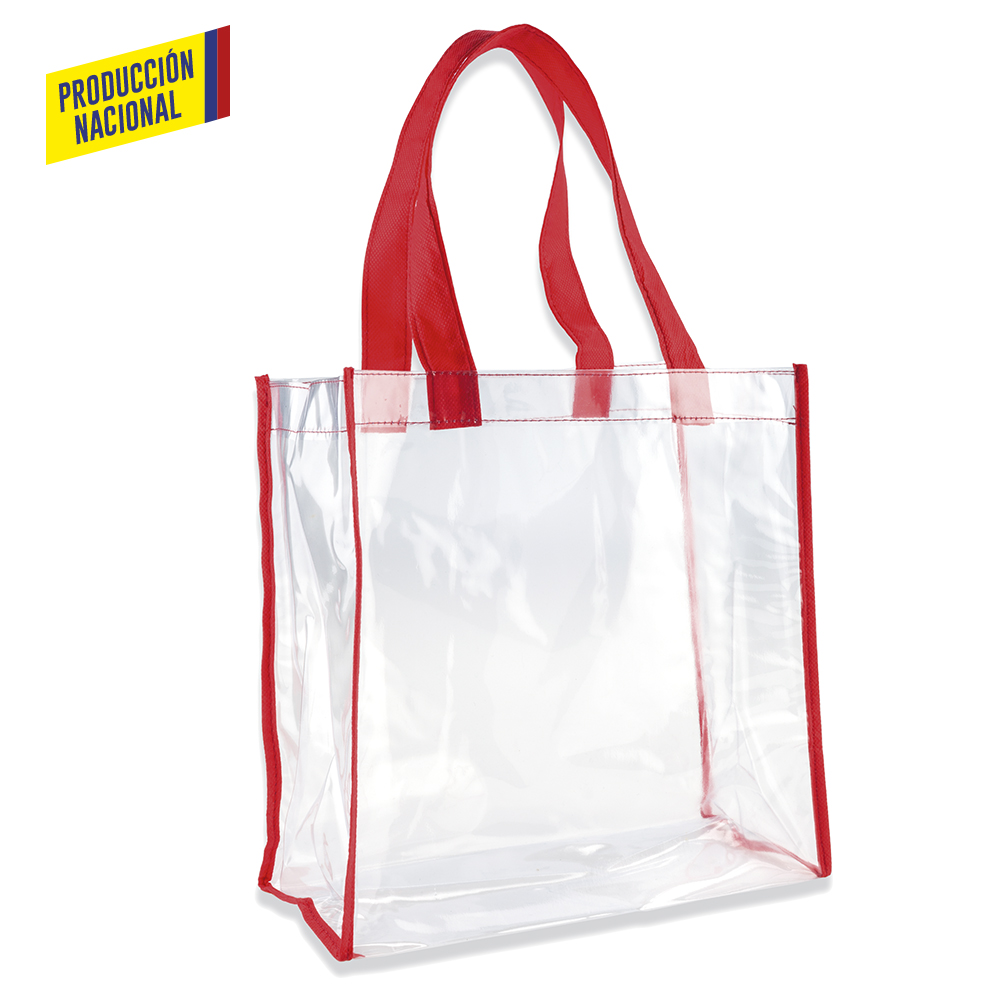 BOLSA CLEAR ZUZY CON RIBETE - PRODUCCION NACIONAL 3