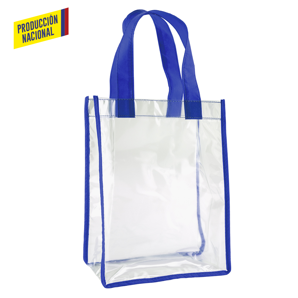 BOLSA CLEAR TRENZA CON RIBETE - PRODUCCION NACIONAL 2